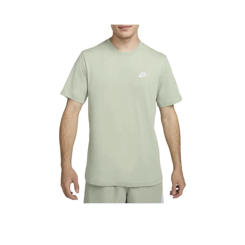 Nike Sportswear Club T Shirt Men's Emerald Green-0