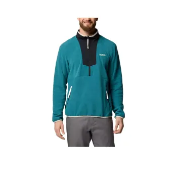 Columbia Sequoia Grove Half Zip Sweatshirt Men's River Blue