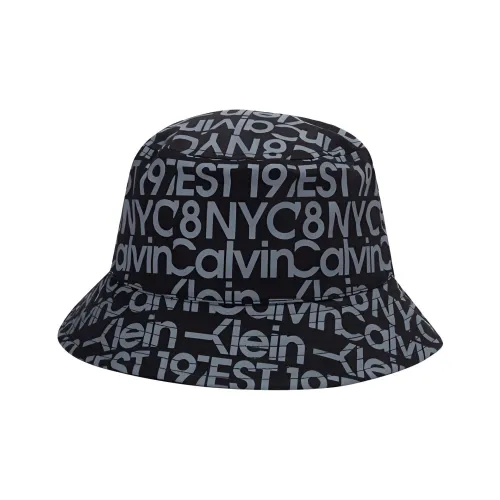 CK/Calvin Klein Cotton Bucket Hats Men's Black