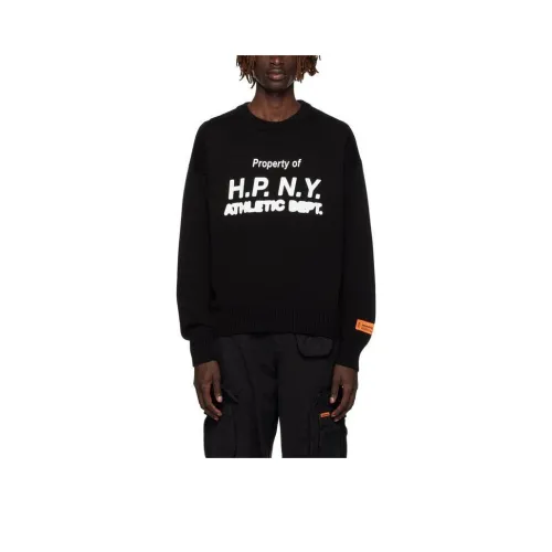 HERON PRESTON Knitwear Men's Black