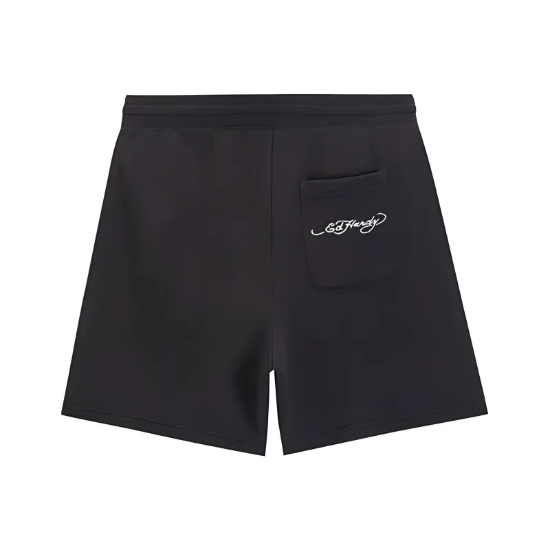 Ed Hardy Casual Shorts Men's Black-1