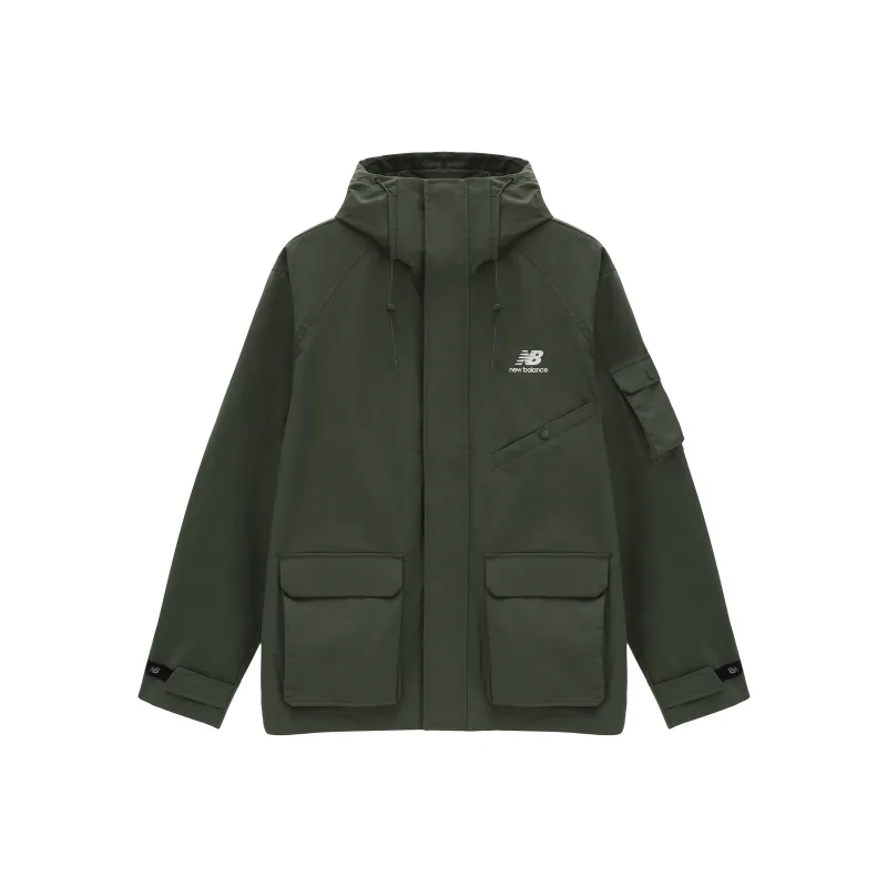 New Balance Jacket Unisex Army Green-0