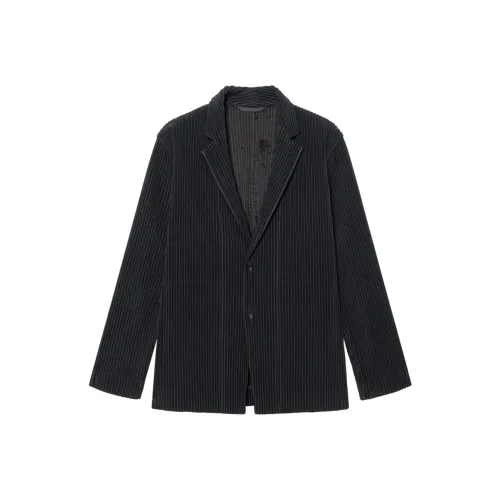 ISSEY MIYAKE Pleated Single breasted Blazer
