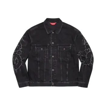 Supreme Shibori Denim Trucker Jacket