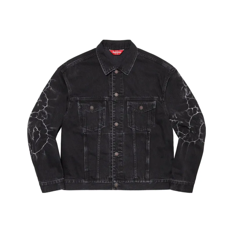 Supreme Shibori Denim Trucker Jacket-2