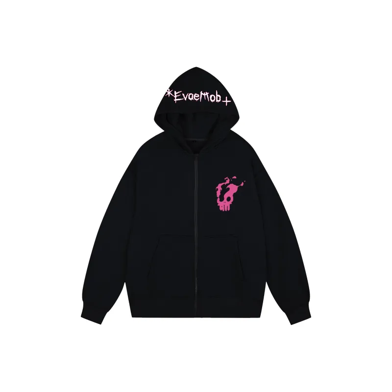*EVAE+MOB Skull Series Sweatshirt Unisex-0