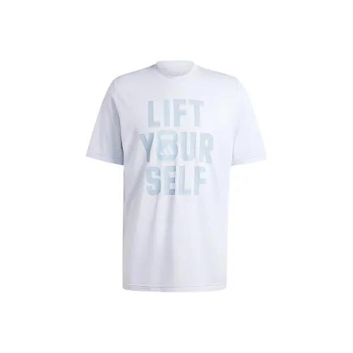 Adidas T Shirt Men's Light Blue