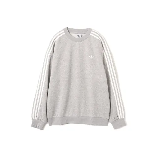 Adidas Originals OSAKA NEKO CREW Sweatshirt Unisex Medium Gray