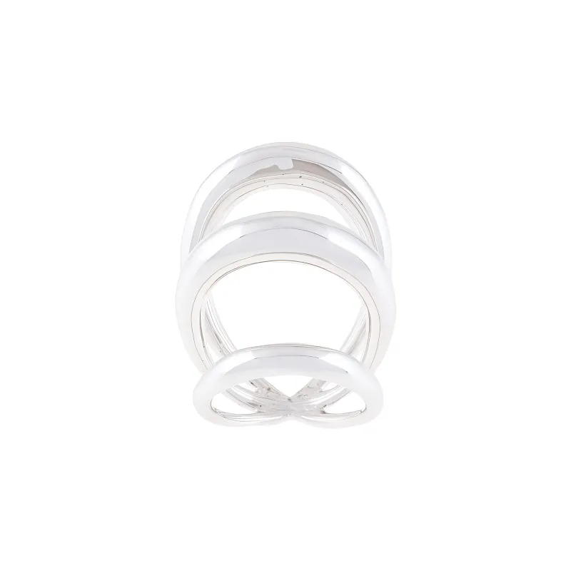Charlotte Chesnais Silver Plated Rings Women's Silver-0