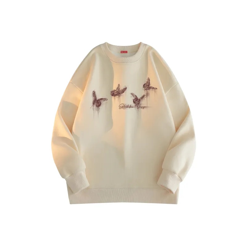 ALI THE FOX Sweatshirt Unisex Black-6