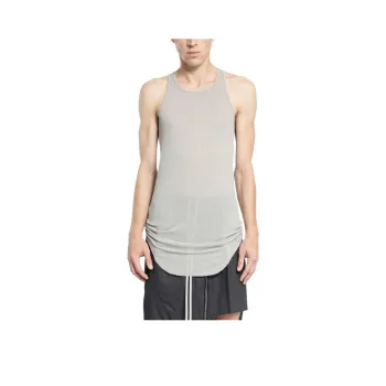 RICK OWENS/RO Tank Tops Men's Light Brown