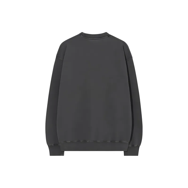 COVERNAT SS25 Sweatshirt Unisex Hair Dye Charcoal-1