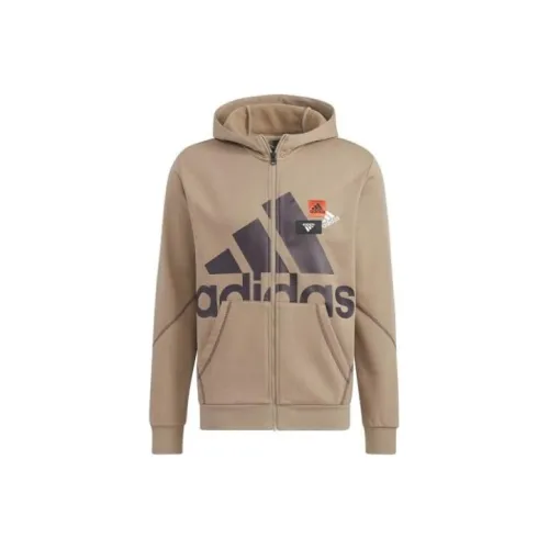 Adidas Jackets Men Brown