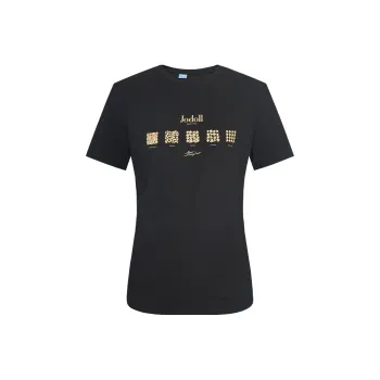 JODOLL T Shirts Men Black
