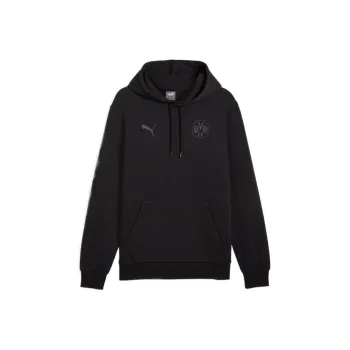 PUMA Borussia DortmundESS Hoodie Essentials Sweatshirt Men's Black