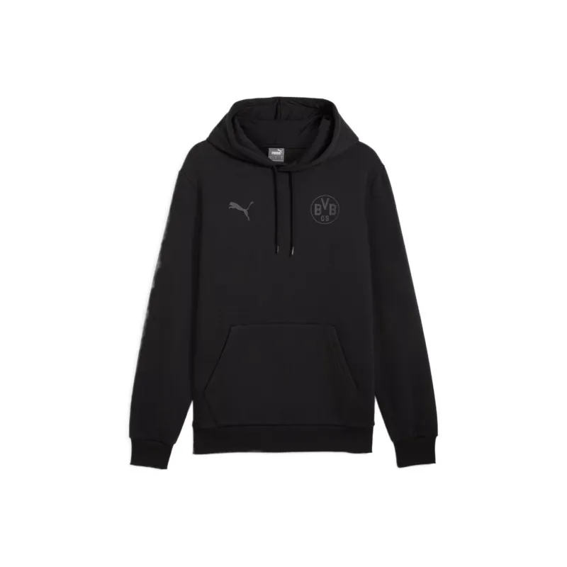 PUMA Borussia DortmundESS Hoodie Essentials Sweatshirt Men's Black-0