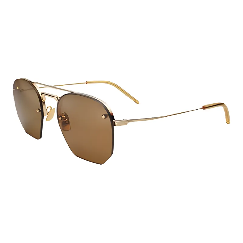 SAINT LAURENT Sl 422 Aviator Sunglasses-0