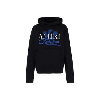 AMIRI Snake Logo Printed Hoodie
