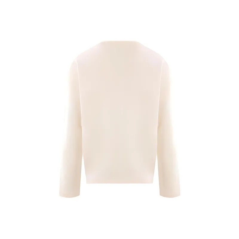 Bottega Veneta Fluid Jersey T Shirt T Shirt Men's Ivory White-1