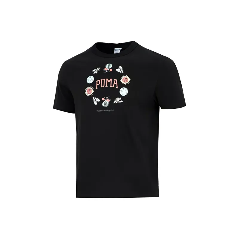 PUMA Downtown T Shirt Men's Black-0