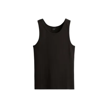 H&M Tank Tops Men Black