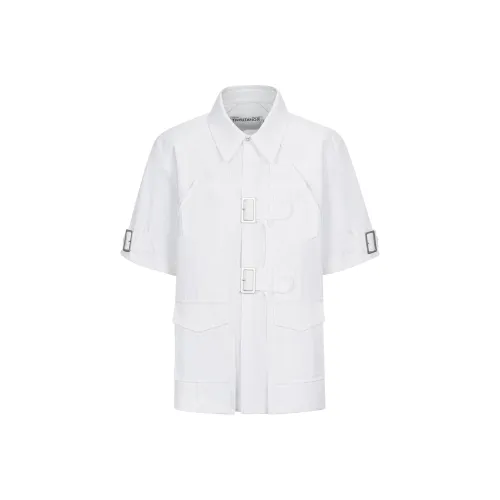 TIWILLTANG Jackets Unisex Page-Layer White