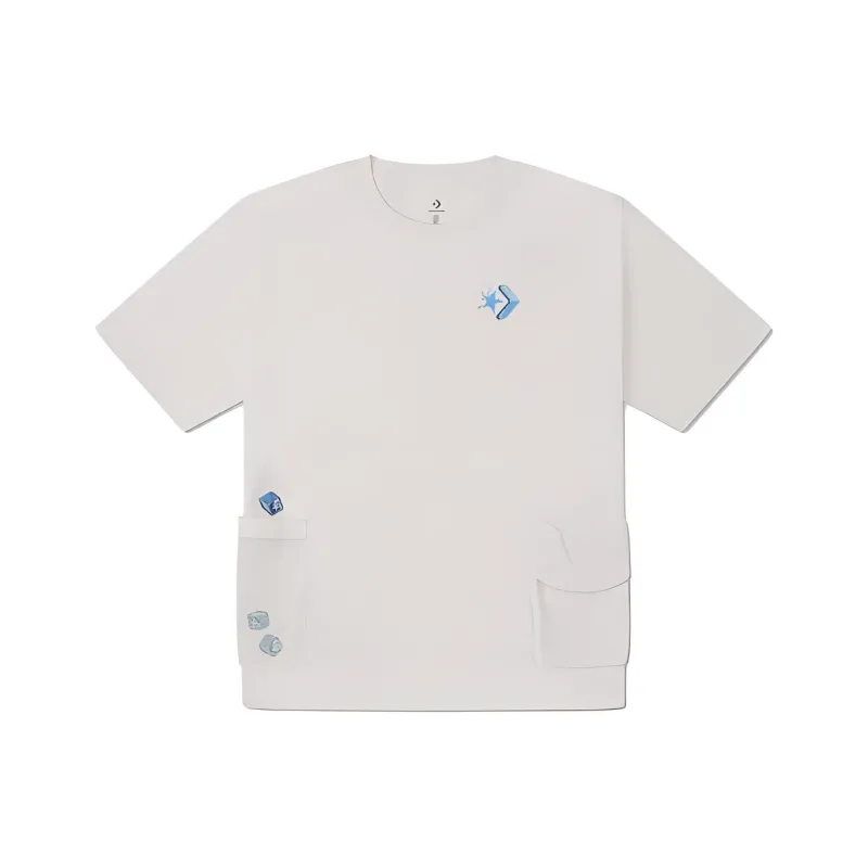 Converse SS24 T Shirt Men's Gray-0