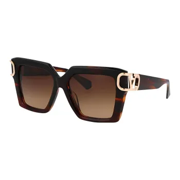 Valentino Oversized Frame Sunglasses