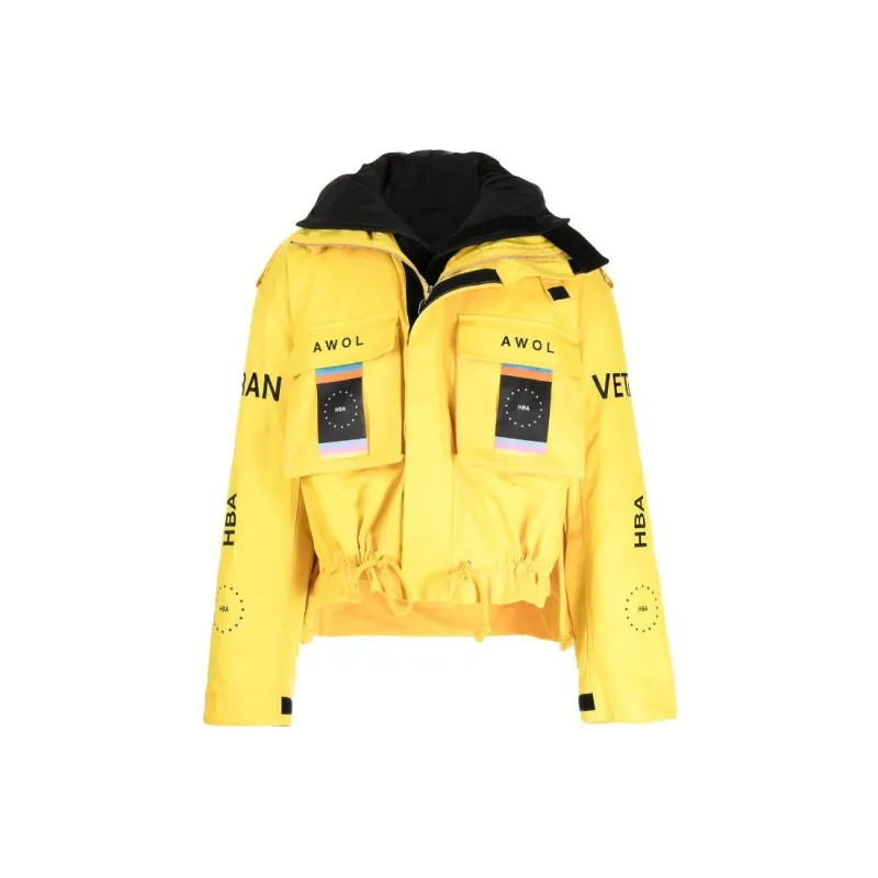 Hood By Air Jackets Unisex Yellow-0