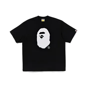 A BATHING APE Pixel Ape Head Relaxed Fit Tee