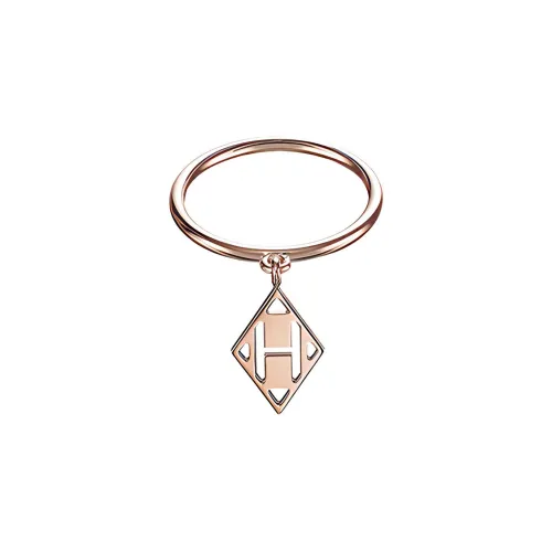 HERMES Rings Women's Rose Gold