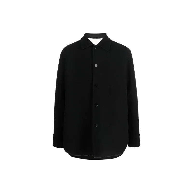 JIL SANDER Long Sleeved Buttoned Overshirt-0