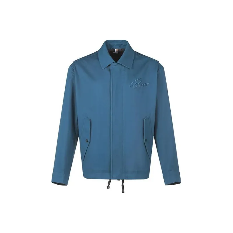 HUGO BOSS Jackets Coats Men's Blue-0