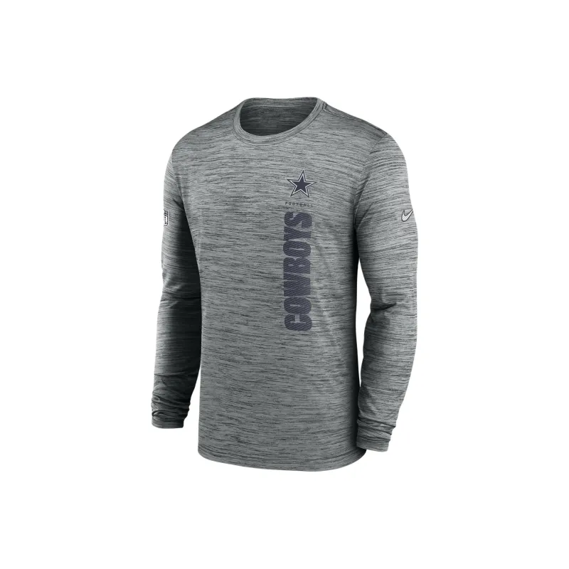 Nike Dallas Cowboys Sideline Velocity Men's Nike Dri FIT Nfl Long Sleeve T Shirt-0