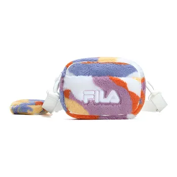 FILA FUSION Fabric Shoulder Bag Regular Women's Taro Orange