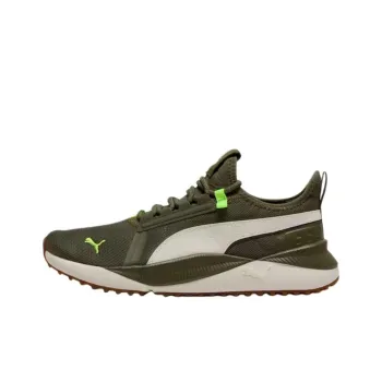 PUMA Pacer Future Street Plus Anti Slip Wear Resistant Low Top Casual Running Shoes Men's Green