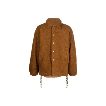 KHRISJOY Jackets Men Brown