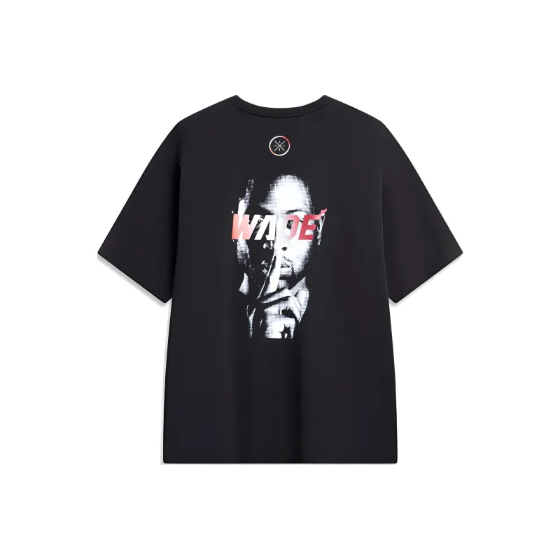 LiNing Raglan Sleeve T Shirt Men's Black-0