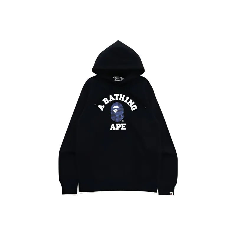 Bape Color Camo College Pullover Hoodie FW21-0