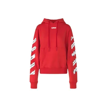 OFF WHITE Baggage Tape Arrows Hoodie