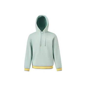 Lining X Moose Knuckles Sweatshirts Unisex Light Green