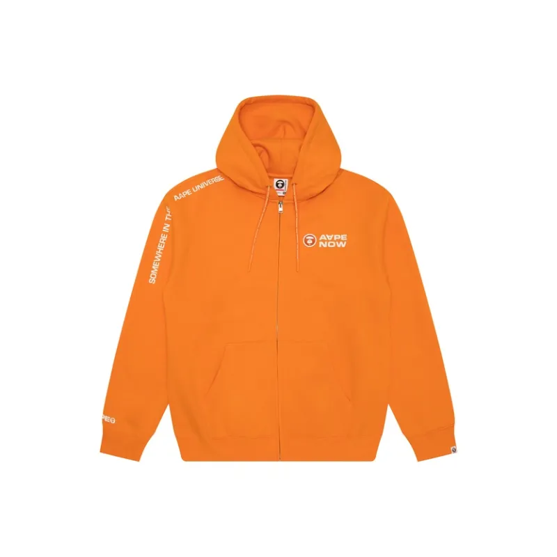 Aape Logo Patched Hooded Jacket-4