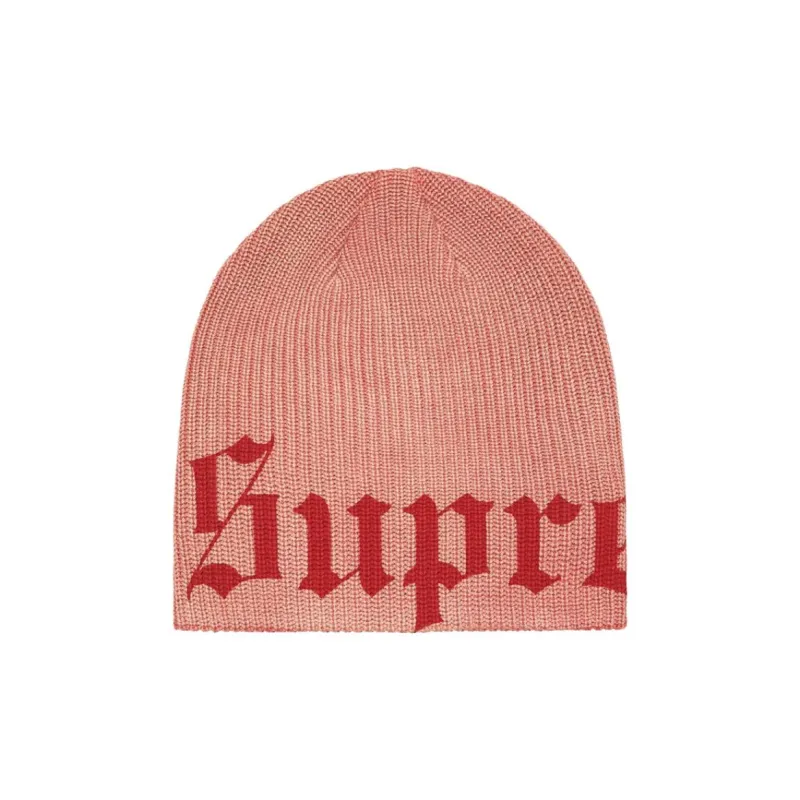 Supreme Old English Printed Beanie-2
