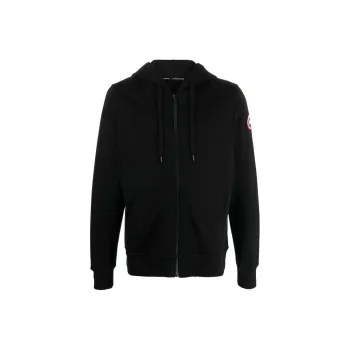 Canada Goose Cotton Logo patch Hoodie