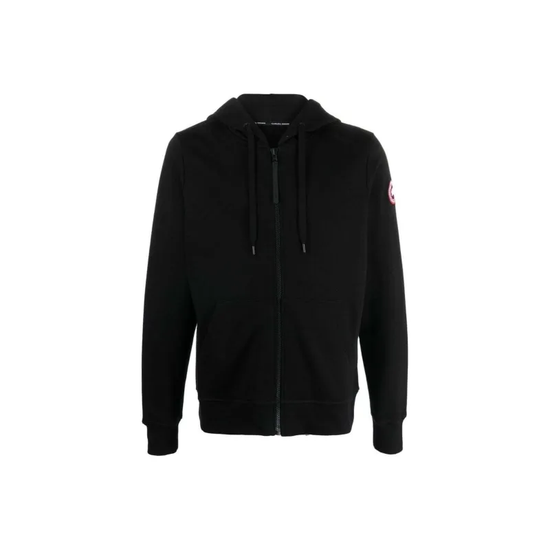 Canada Goose Cotton Logo patch Hoodie-0
