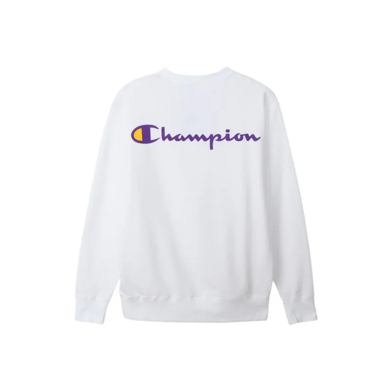 Champion FW24 Sweatshirt Unisex White-0