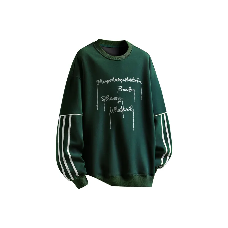 MEIPIN TANG Sweatshirt Unisex Coffee Brown-8