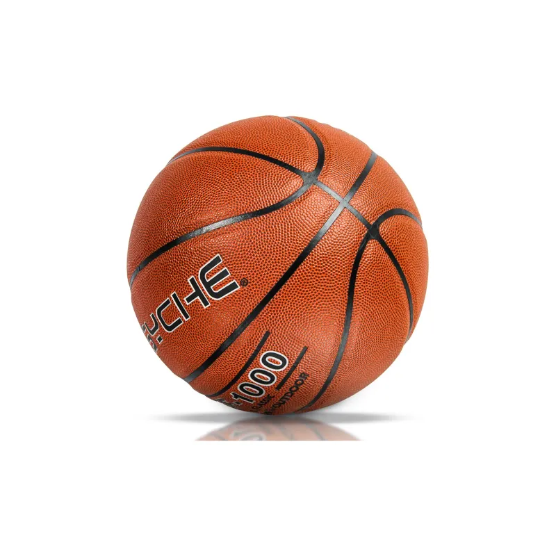 PSYCHE PU Basketball Brown Size 7 Ball Training Competition Unisex-3