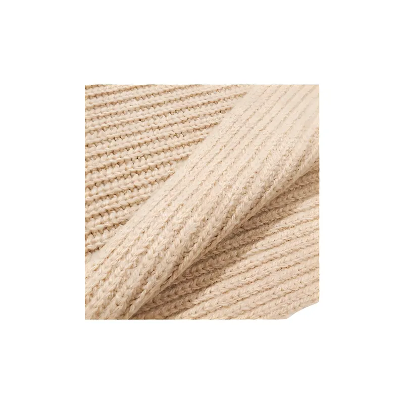 UNIQLO Knit Scarves Unisex Beige-2