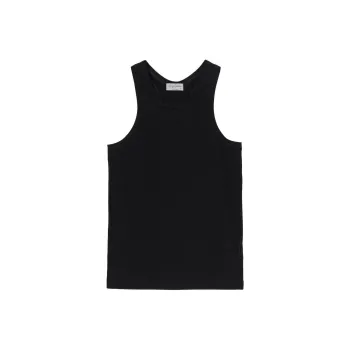 Yohji Yamamoto Tank Top Men's Black
